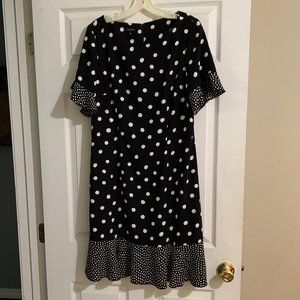 Talbots Polka-Dot Dress, size 10